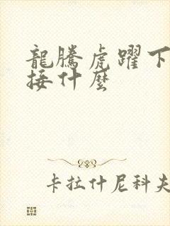 龙腾虎跃下一句接什么