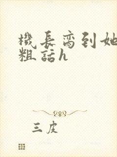 机长脔到她哭h粗话h