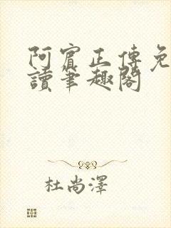 阿宾正传免费阅读笔趣阁封面