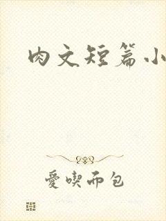 肉文短篇小说封面
