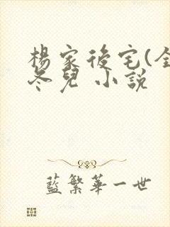 杨家后宅(全)冬儿 小说