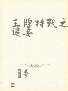 王牌特战之军少追妻
