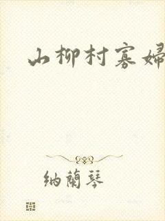 山柳村寡妇情史封面