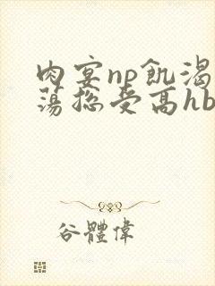 肉宴np饥渴放荡总受高hbl