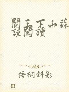 阎王下山苏文小说阅读封面