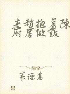 老赵抱着陈婷在厨房做饭封面