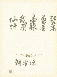 仙武帝尊楚萱为什么躲着叶辰