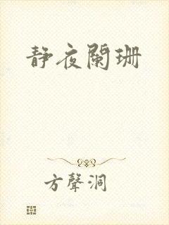 静夜阑珊