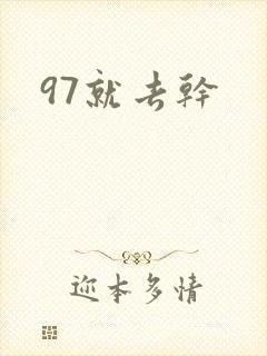 97就去干封面