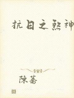 抗日之煞神传奇封面