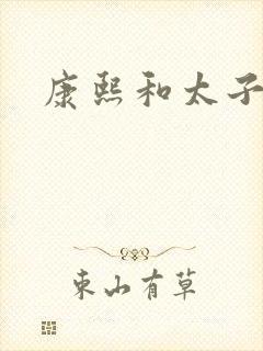 康熙和太子妃封面