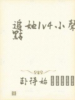 追她1v4小声点