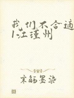 我们不合适1v1江瑾州