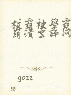 校霸被学霸玩到崩溃云译网封面