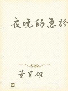 夜晚的急诊室2封面