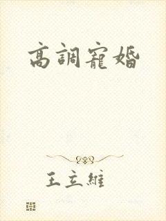 高调宠婚