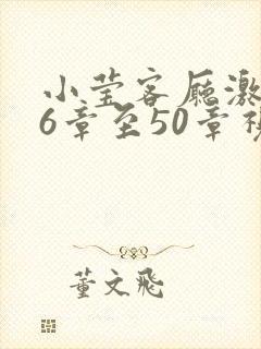 小莹客厅激情46章至50章视