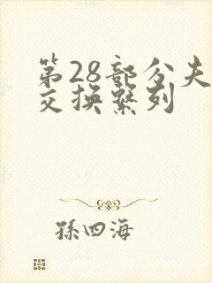 第28部分夫妇交换系列