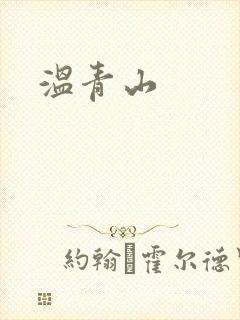 温青山封面