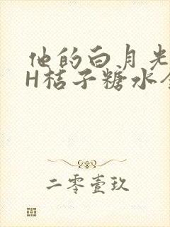 他的白月光HVH桔子糖水全文