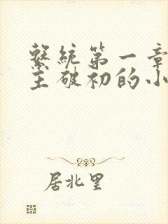 系统第一章给宿主破初的小说