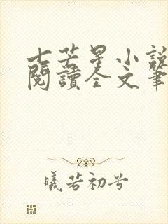 七芒星小说免费阅读全文笔趣阁