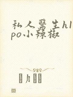 私人医生h1高po小辣椒封面