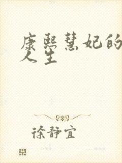 康熙慧妃的躺赢人生封面