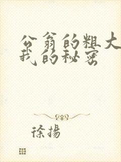 公翁的粗大放进我的秘密封面