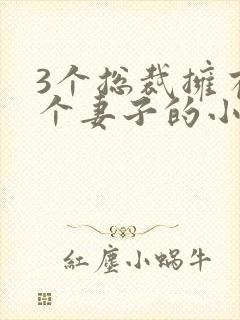 3个总裁拥有一个妻子的小说