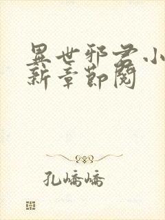 异世邪君小说最新章节阅