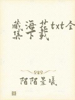 藏海花txt全集下载