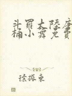 斗罗大陆唐三爆桶小舞免费封面