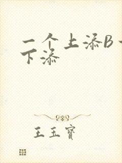 一个上添B一个下添