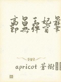 高昌王妃最新章节无弹窗笔趣阁