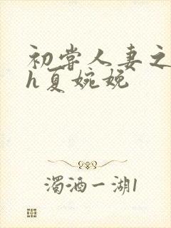 初尝人妻之名器h夏婉娩