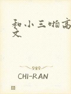 和小三啪高辣h文