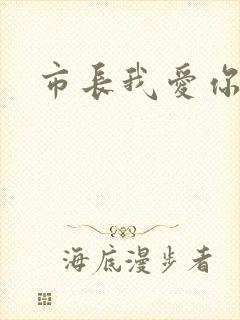 市长我爱你封面