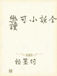 乐可小说全文阅读封面