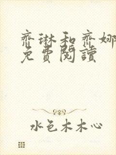 齐琳和齐娜全文免费阅读