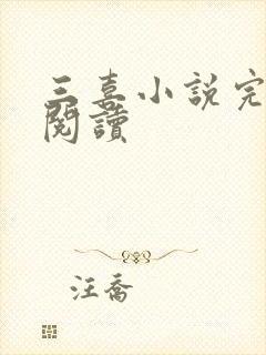 三喜小说完整版阅读