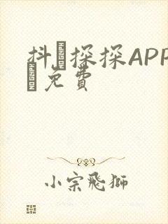 抖抈探探APP汅免费