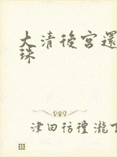 大清后宫还君明珠