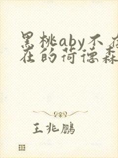 黑桃aby不存在的荷德森笔趣阁