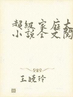 超级家庭大杂烩小说全文阅读