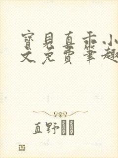 宝贝真乖小说全文免费笔趣阁