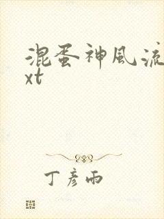 混蛋神风流史txt