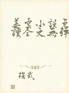 姜云小说免费阅读全文无弹窗封面