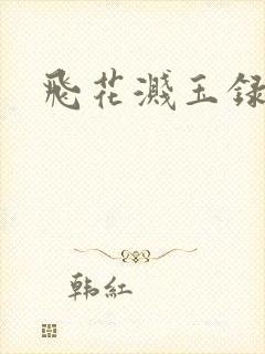 飞花溅玉录