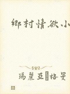 乡村情欲小说封面